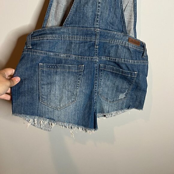 Blank NYC denim overall shorts - Picture 4 of 6